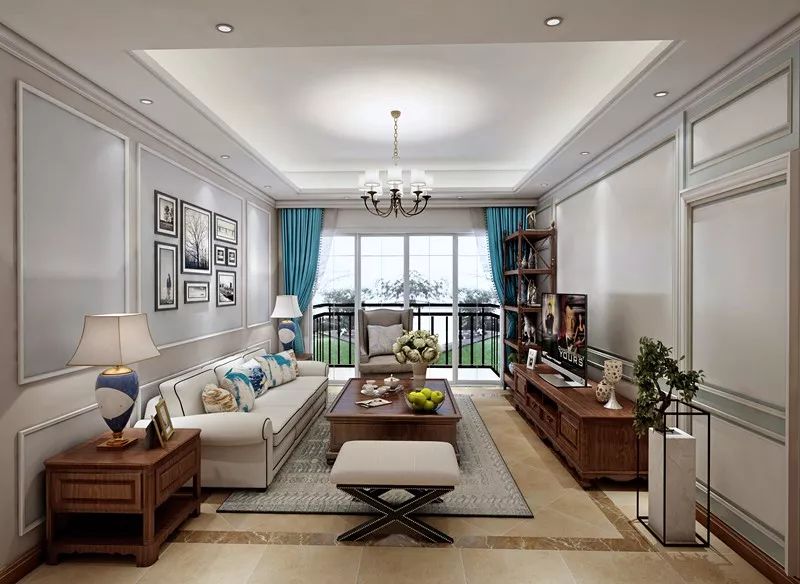 石家莊整裝包效果圖欣賞 | 老少皆宜的美式裝修效果圖，照著裝修準(zhǔn)沒錯！