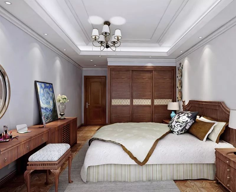 石家莊整裝包效果圖欣賞 | 老少皆宜的美式裝修效果圖，照著裝修準(zhǔn)沒錯！