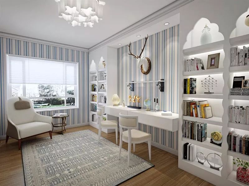 石家莊整裝包效果圖欣賞 | 老少皆宜的美式裝修效果圖，照著裝修準(zhǔn)沒錯！